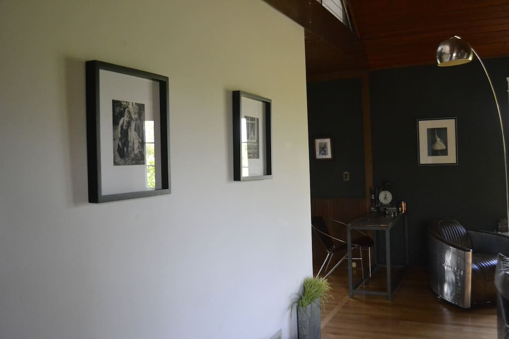 Industrial modern living space