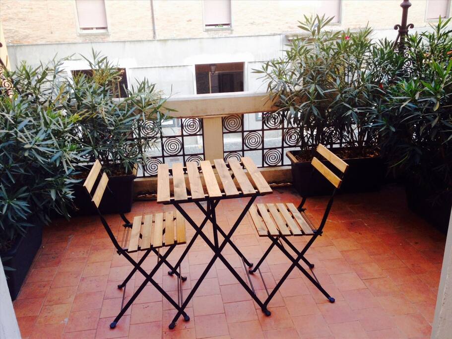 Balcone privato
