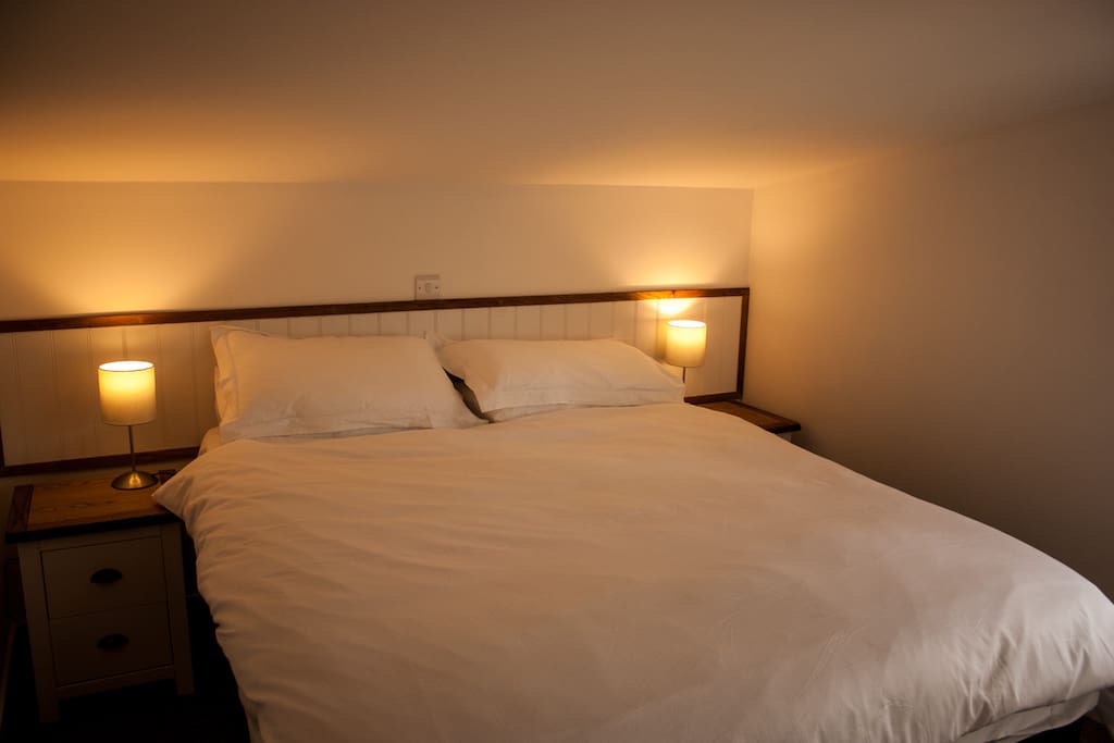 Comfortable loft bedrooms can be set up double or single
