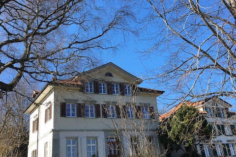 Zimmer Nr. 1 mit Blick auf Heiden