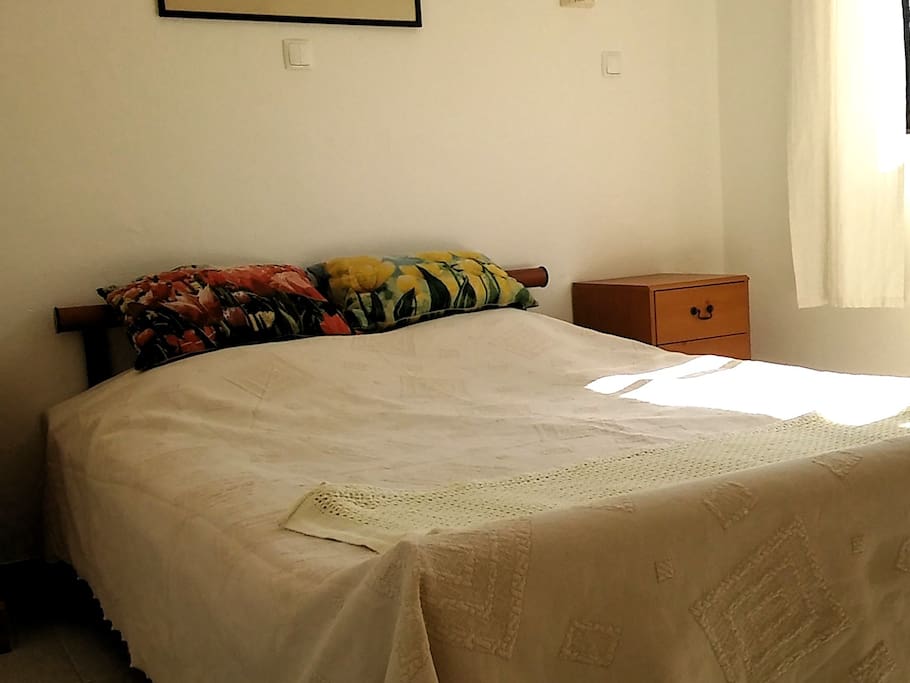 3. Comfortable bed for two