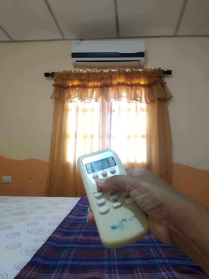 Our rooms have Split A/C 