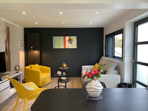 Successful Airbnb property: 42 m2 cottage with terrace and private garden in Morlaix