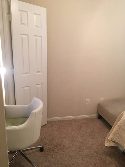 Room 2 with Chase and Desk Space