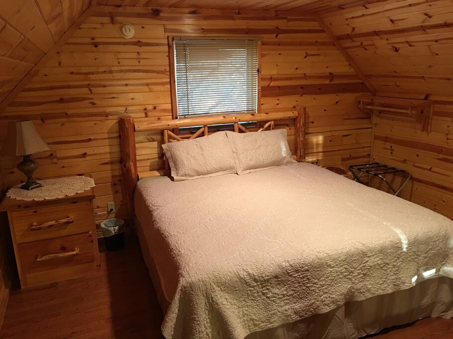 King bedroom in the loft.