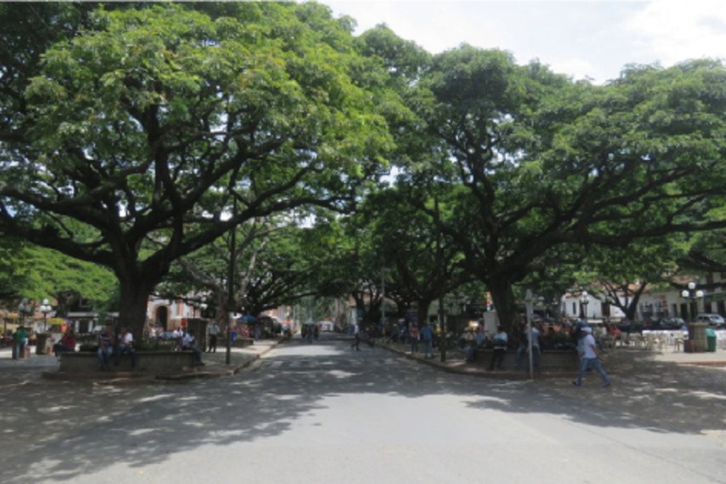 Parque principal Ciudad Bolivar