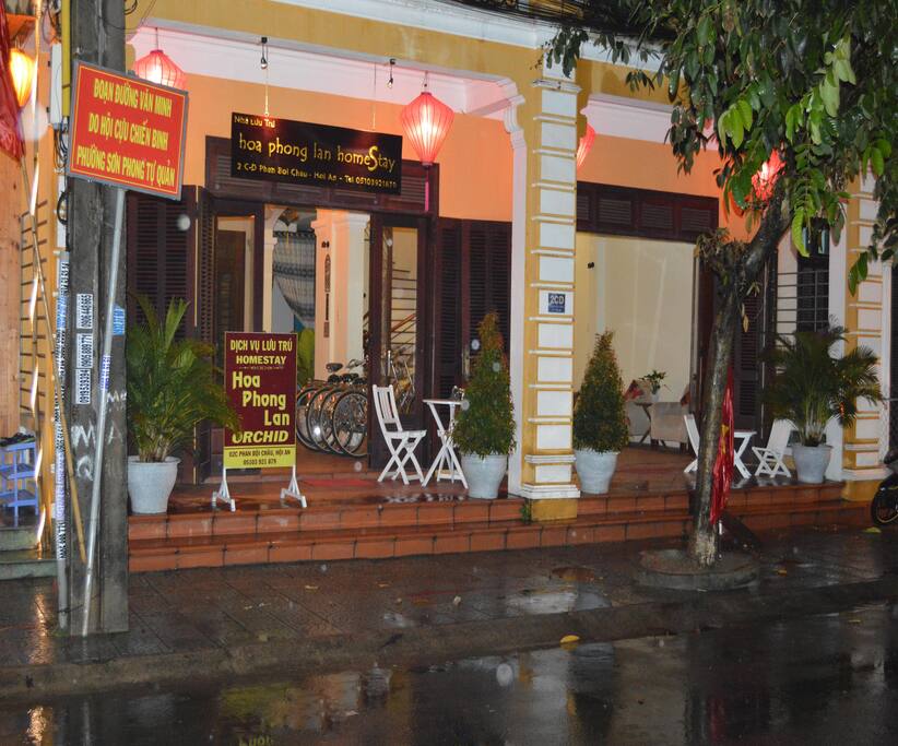in front of Homestay