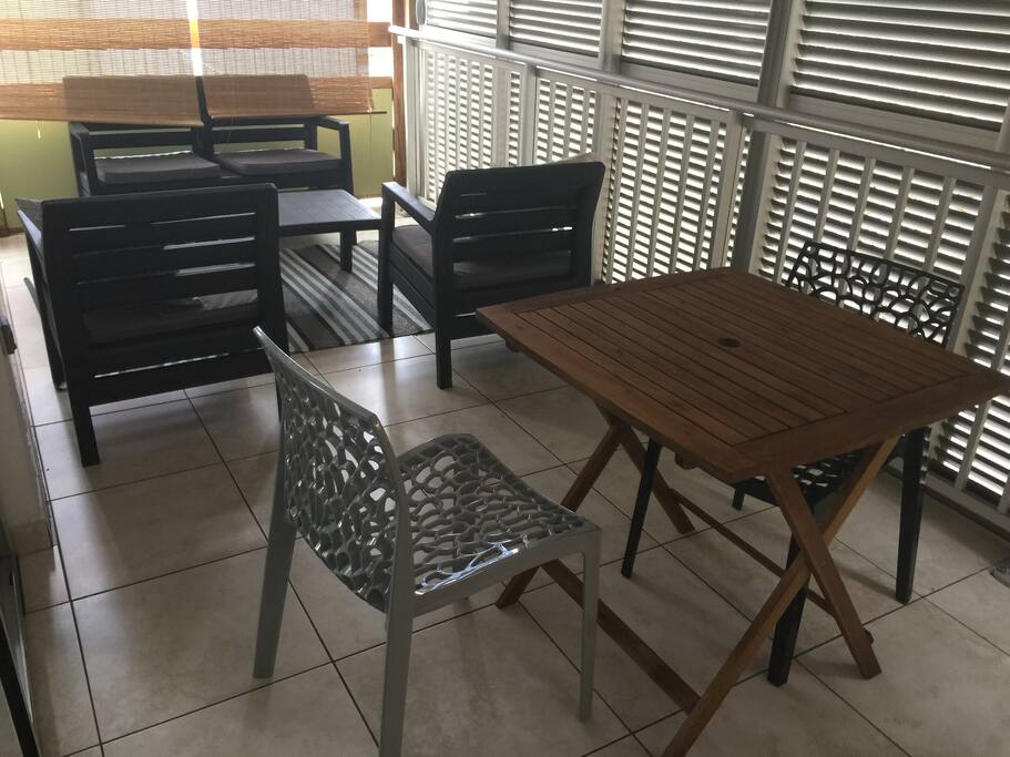 Terrasse convertible