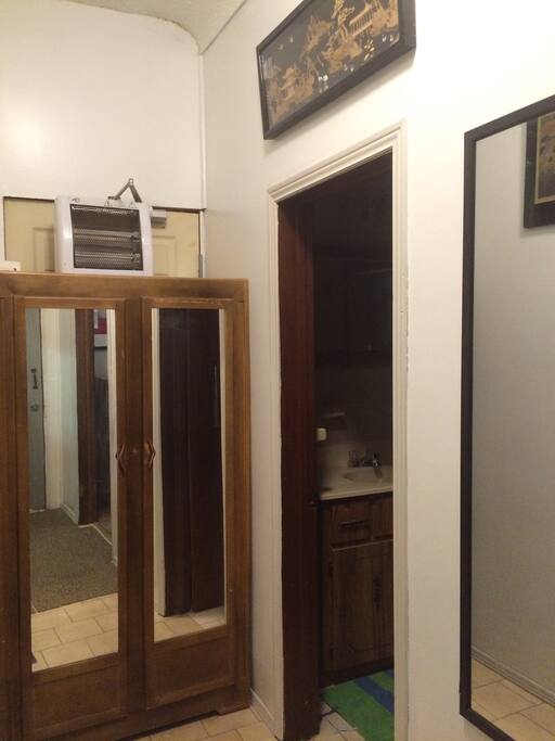 Interior hallway.