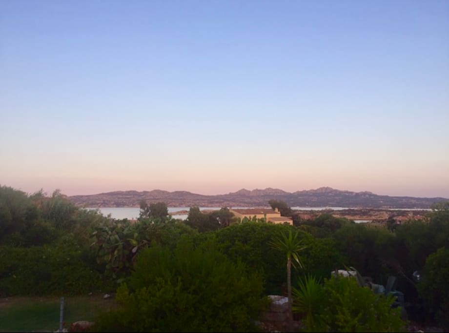 Vista dal giardino