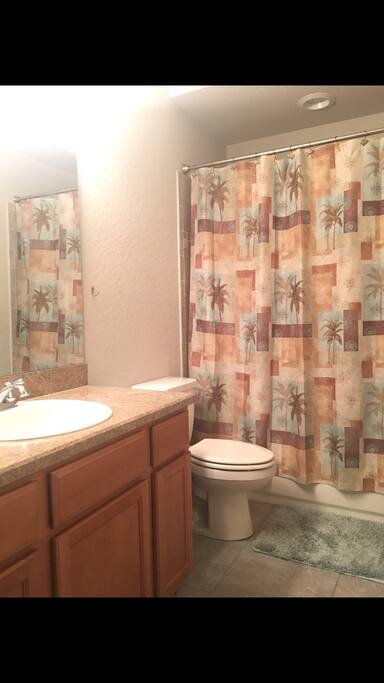 Shower/tub combo - take a soak if you want