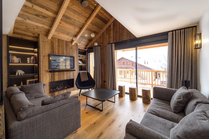 Appartement Luxe 130m2 Proche Et Face Aux  Pistes - Serre Chevalier