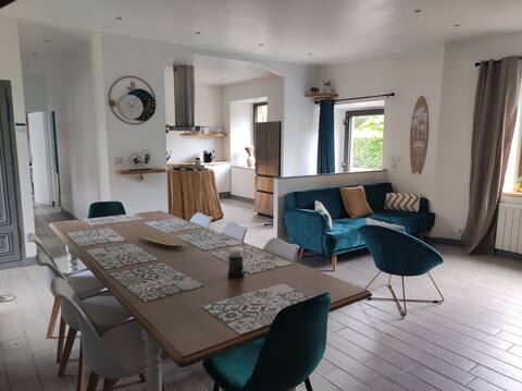 Warm family lodge