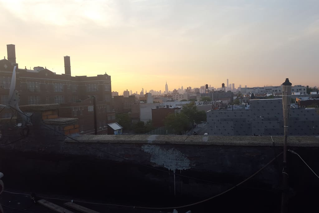 Roof for grilling and nice view