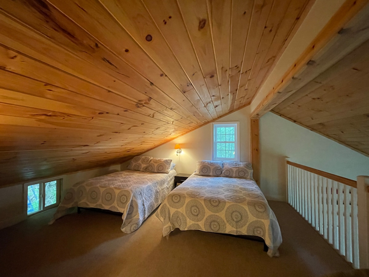 Საძინებელი ლოფტით 