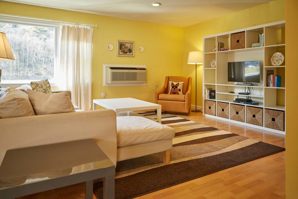 Spacious open floor plan for living/dining space