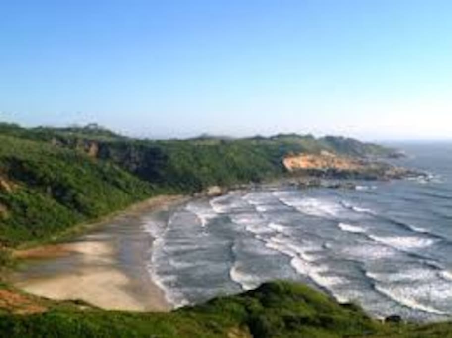 Praia D'agua 5 min para chegar na trilha