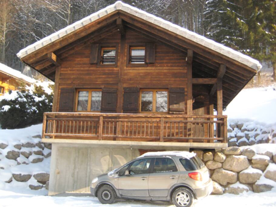 le chalet de face