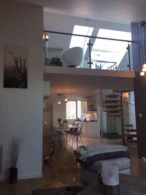 Second floor where the guest bedroom is located