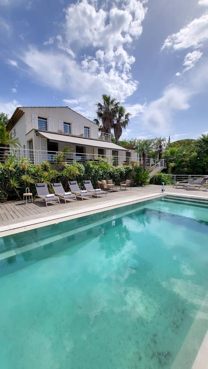 Villa +16 Personnes à 5min Place Des Lices - Saint-Tropez