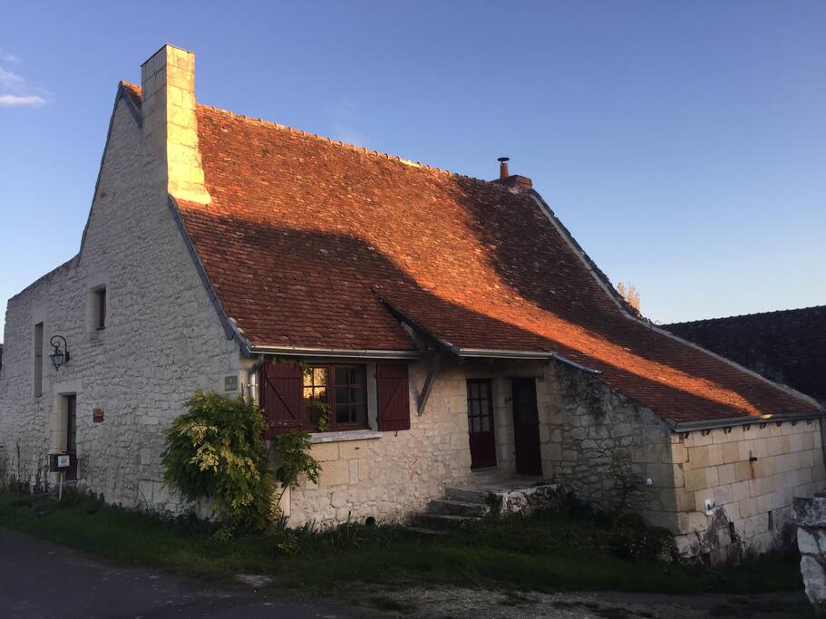 Façade du gîte