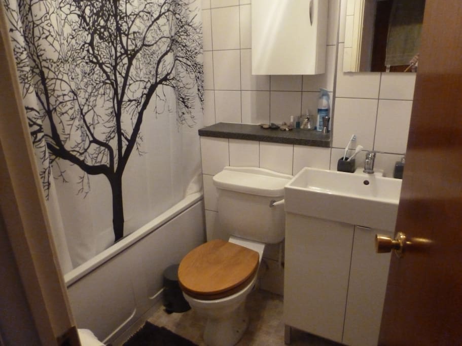 Shared bathroom.