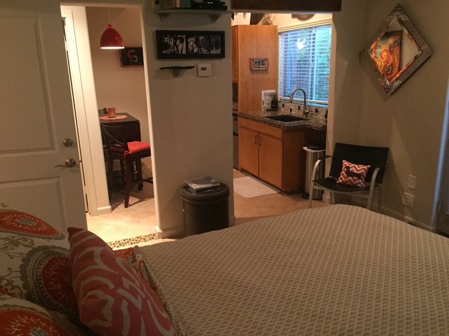Ample space to stretch out and let your cares elsewhere drift away.