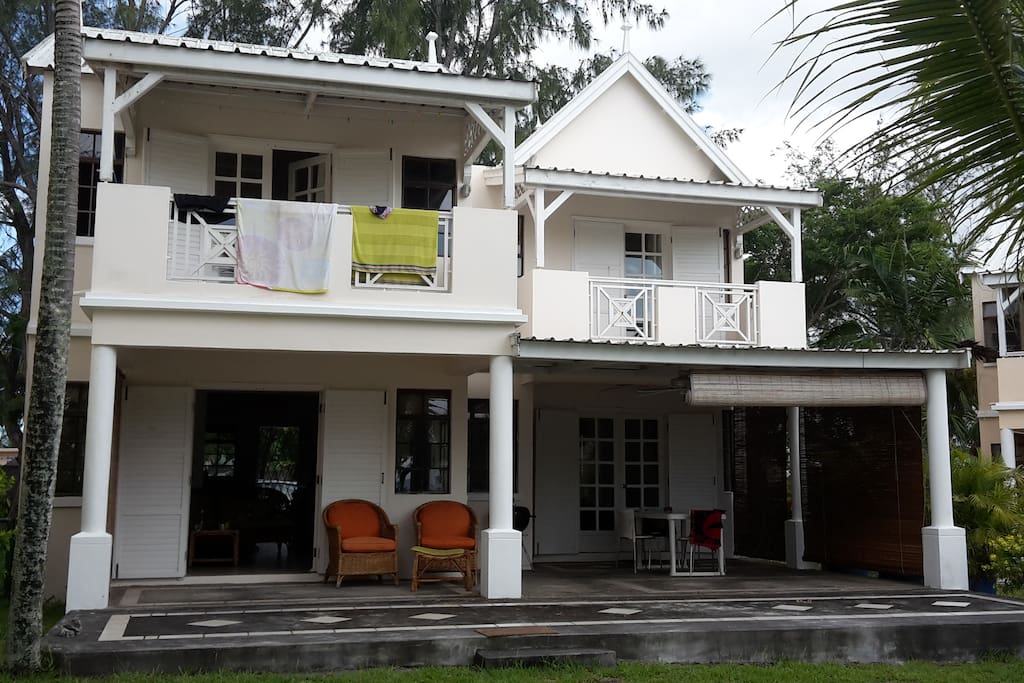 The house from the front