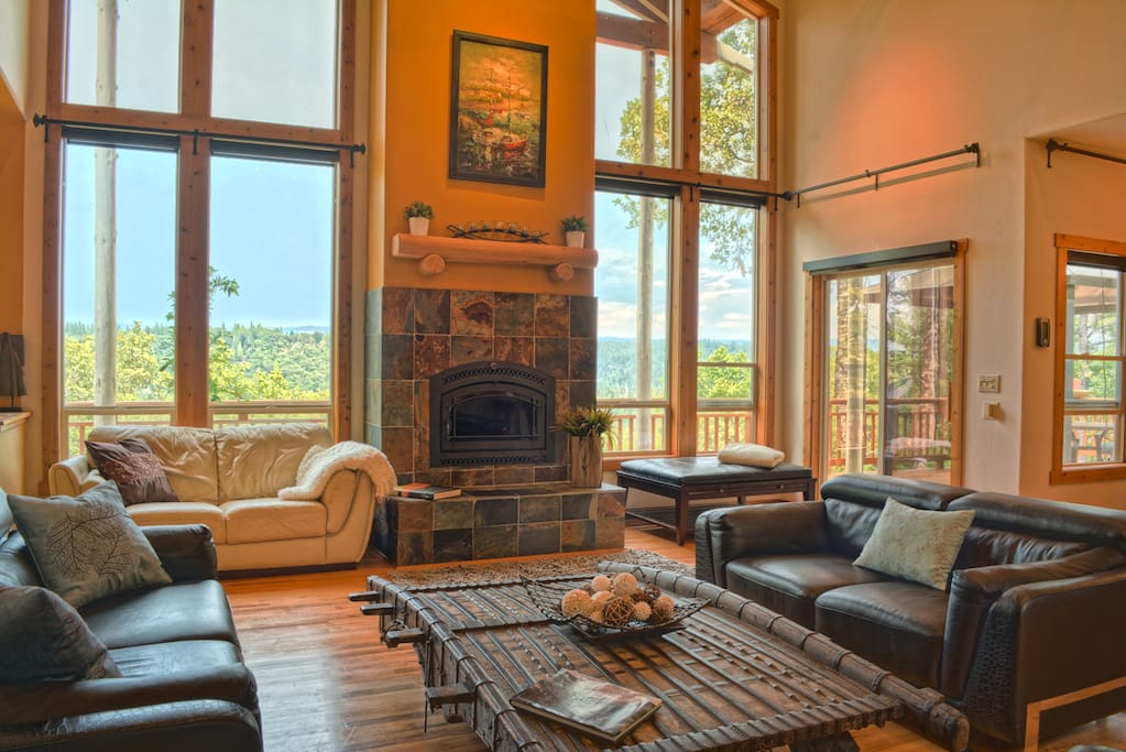 Picture yourself relaxing here with friends, wine, and good conversation