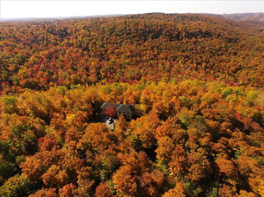 Chalet a louer Blue hill spa automne