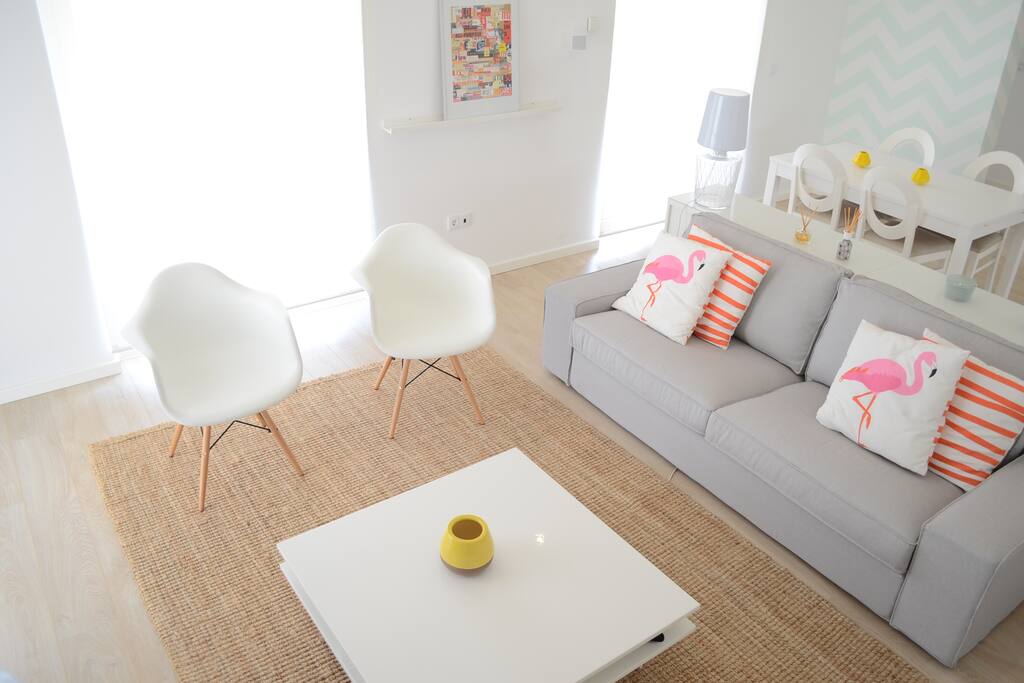 Living Room with Sea View