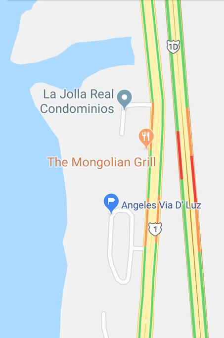 As seen on maps