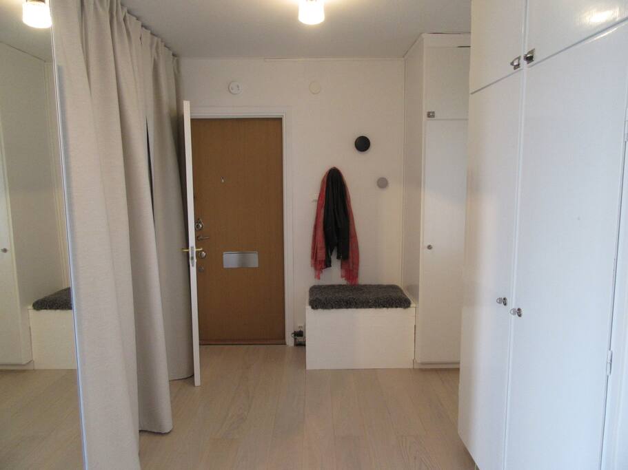 Entrance from the staircase.