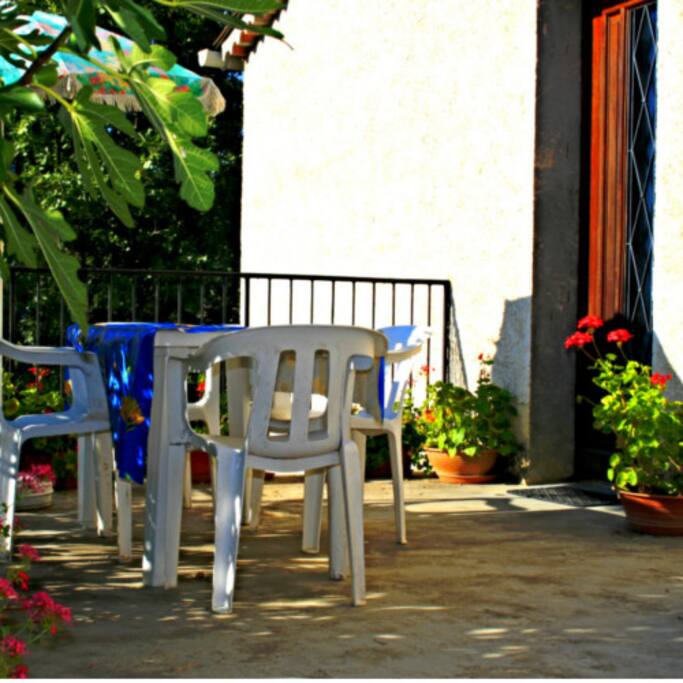 Entrée du gîte