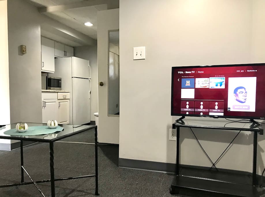 Roku Smart TV with Netflix and much more.