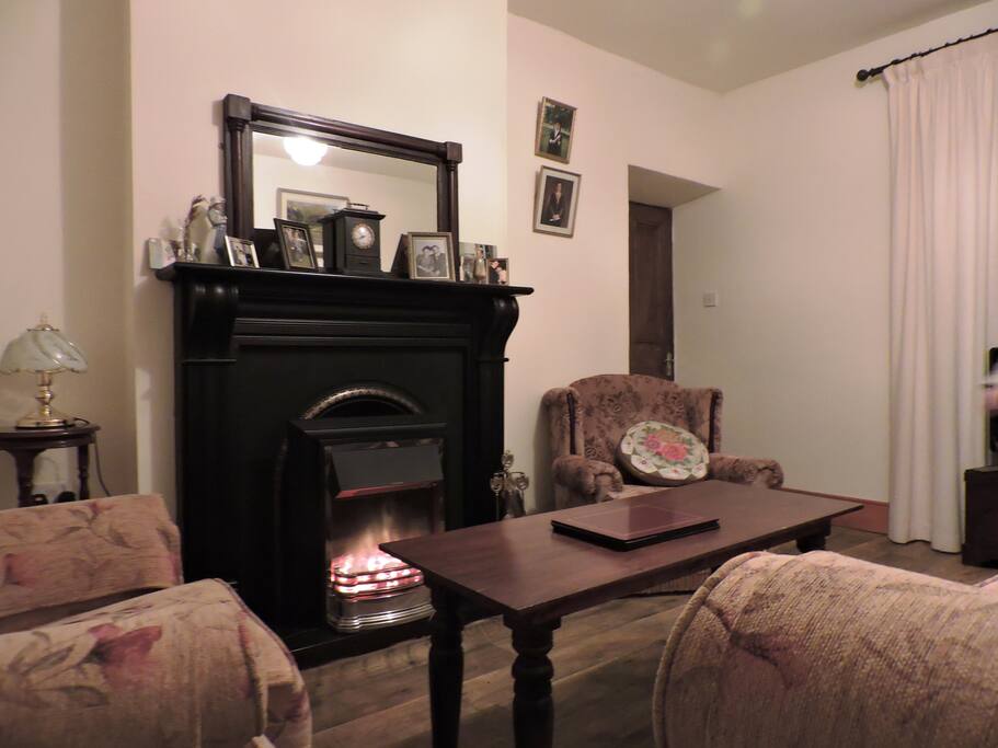 Relaxing Sitting Room with open fire