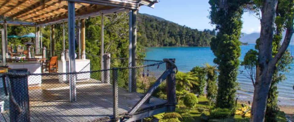 No Road Inn on Endeavour Inlet, Endeavour Inlet, Marlborough Sounds, New Zealand, photo 7 of 10