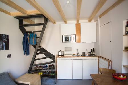 Maisonnette toute équipée avec parking