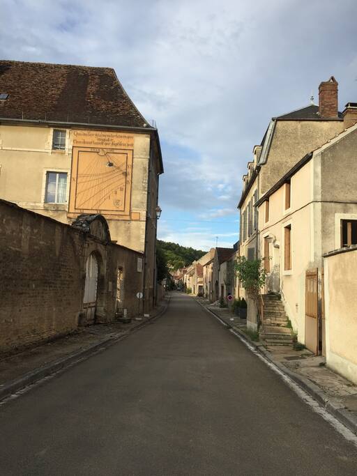 La vue de la rue
