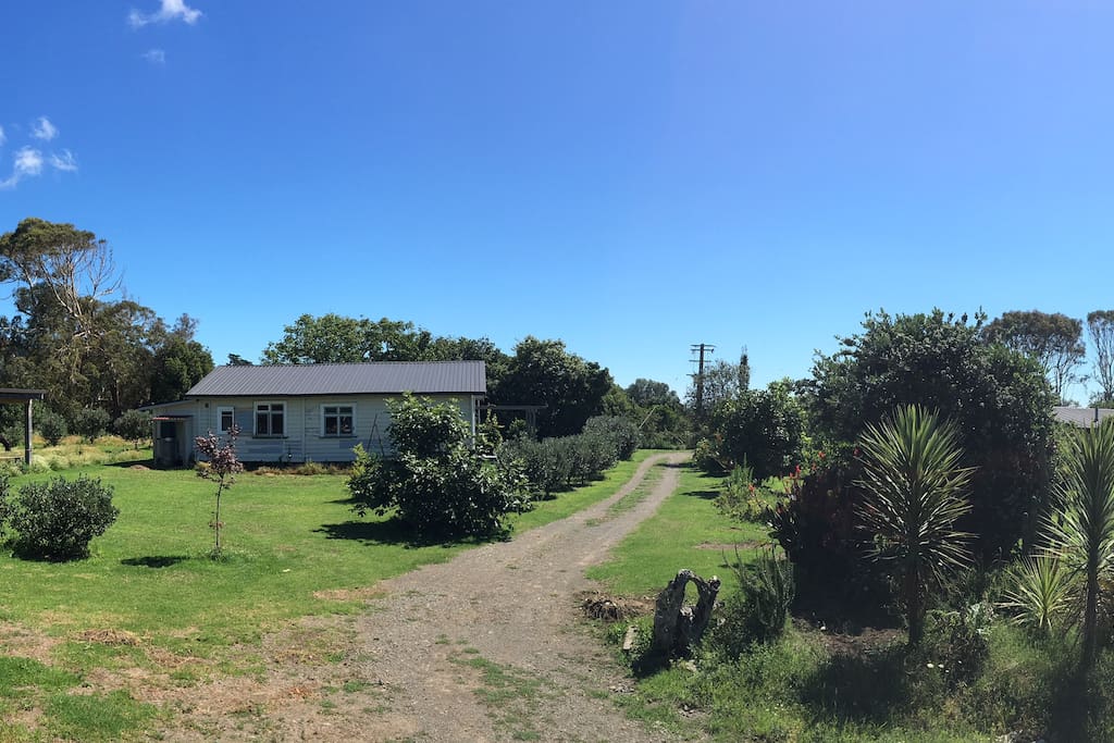 Driveway to house