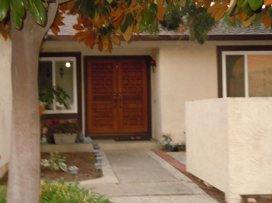 Double Door Entrance