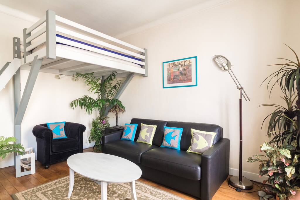 Le salon/ the living room