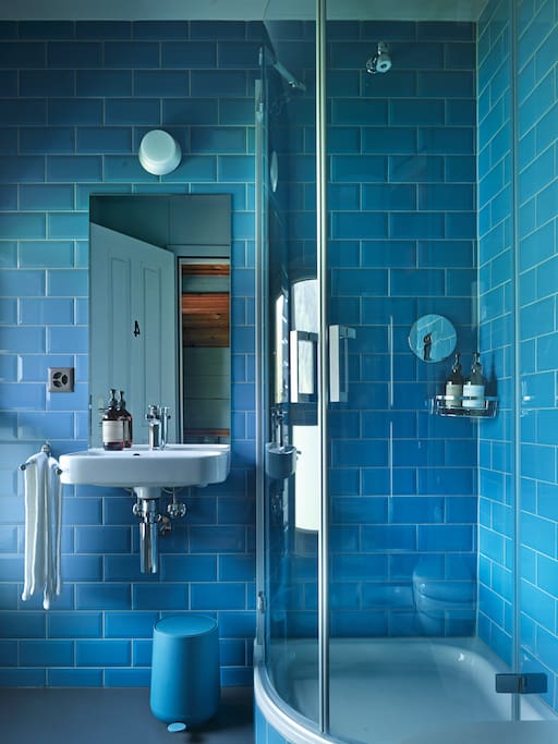 private bathroom across the corridor