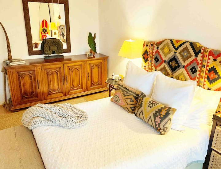 Includes iron, ironing board, steamer for your convenience!