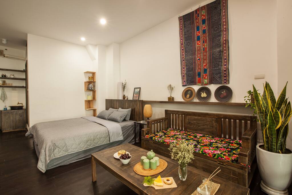 1 bed option - king size bed
