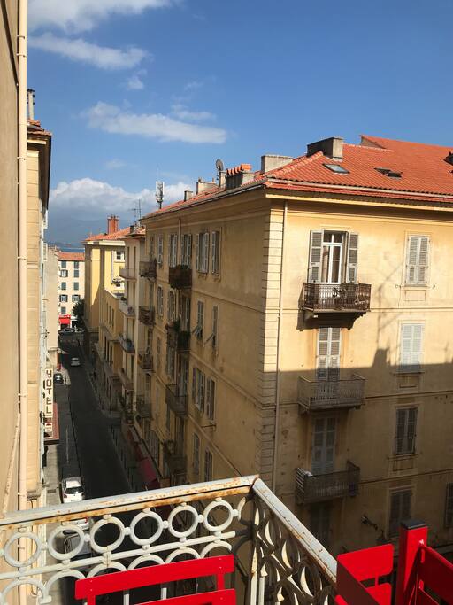 Vue du petit balcon