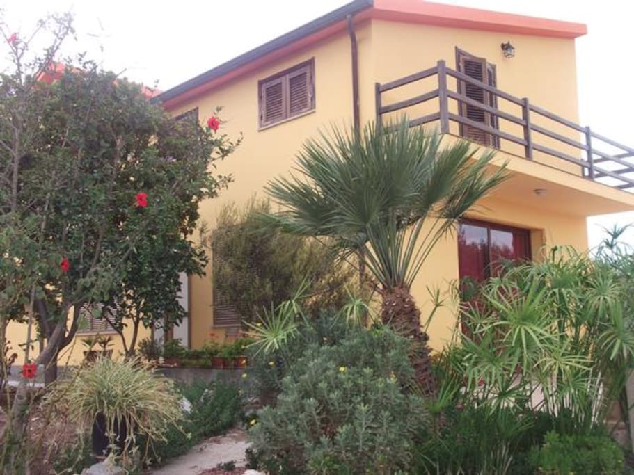 Spazio verde attorno alla struttura
