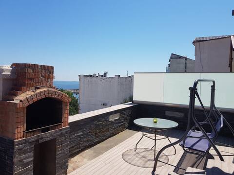 Cozy flat with stunning view at the Black Sea!!