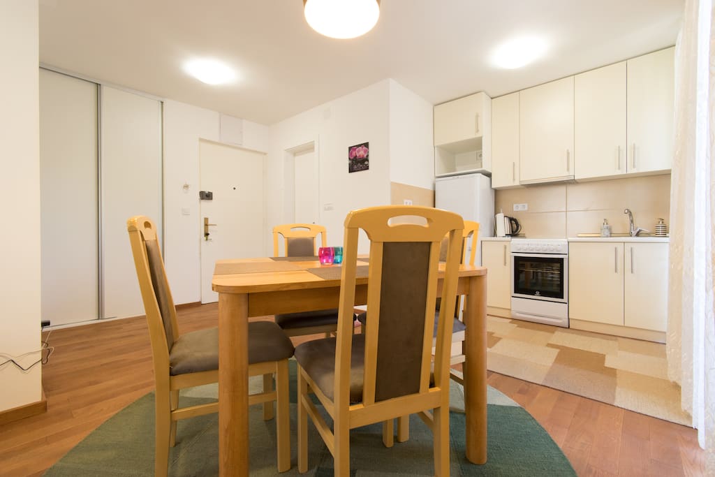 Dining Area and Kitchen