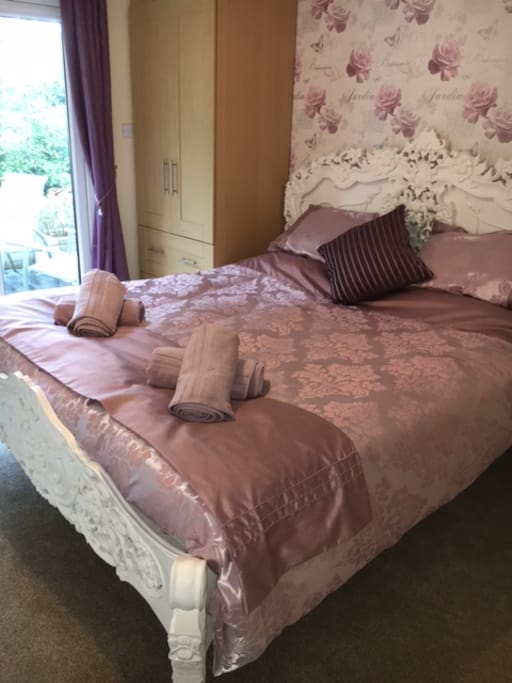 Sumptuous Super-King size French bed